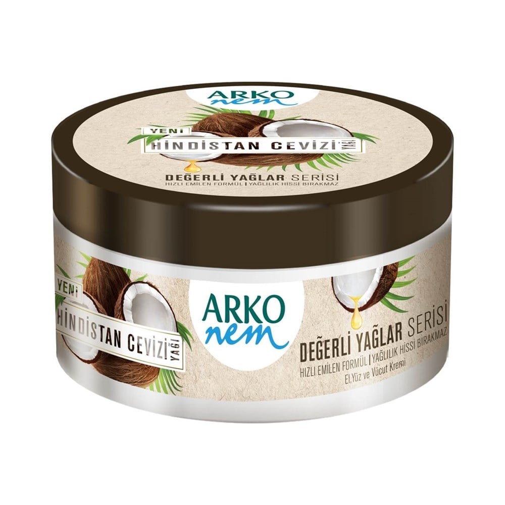 Arko Nem Değerli Yağlar Hindistan Cevizi 250 Ml