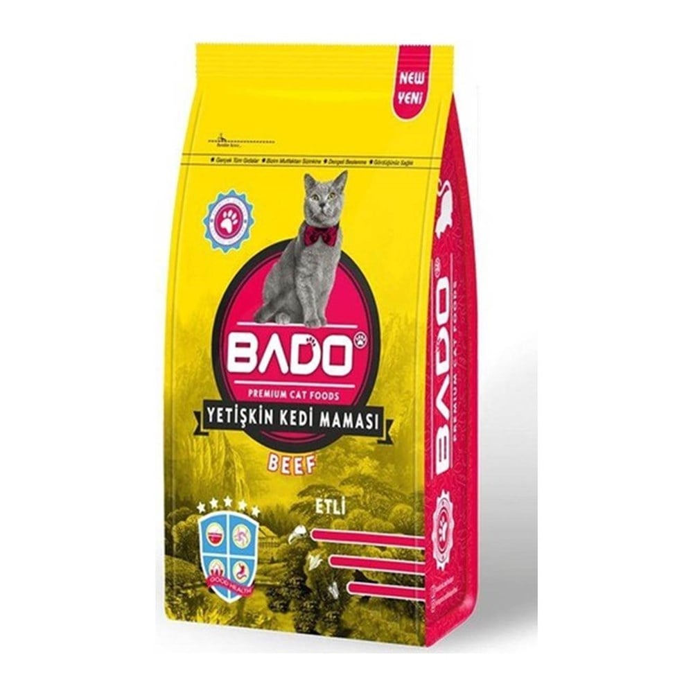 Bado Kedi Kuru Mama Erişkin Etli 500 Gr