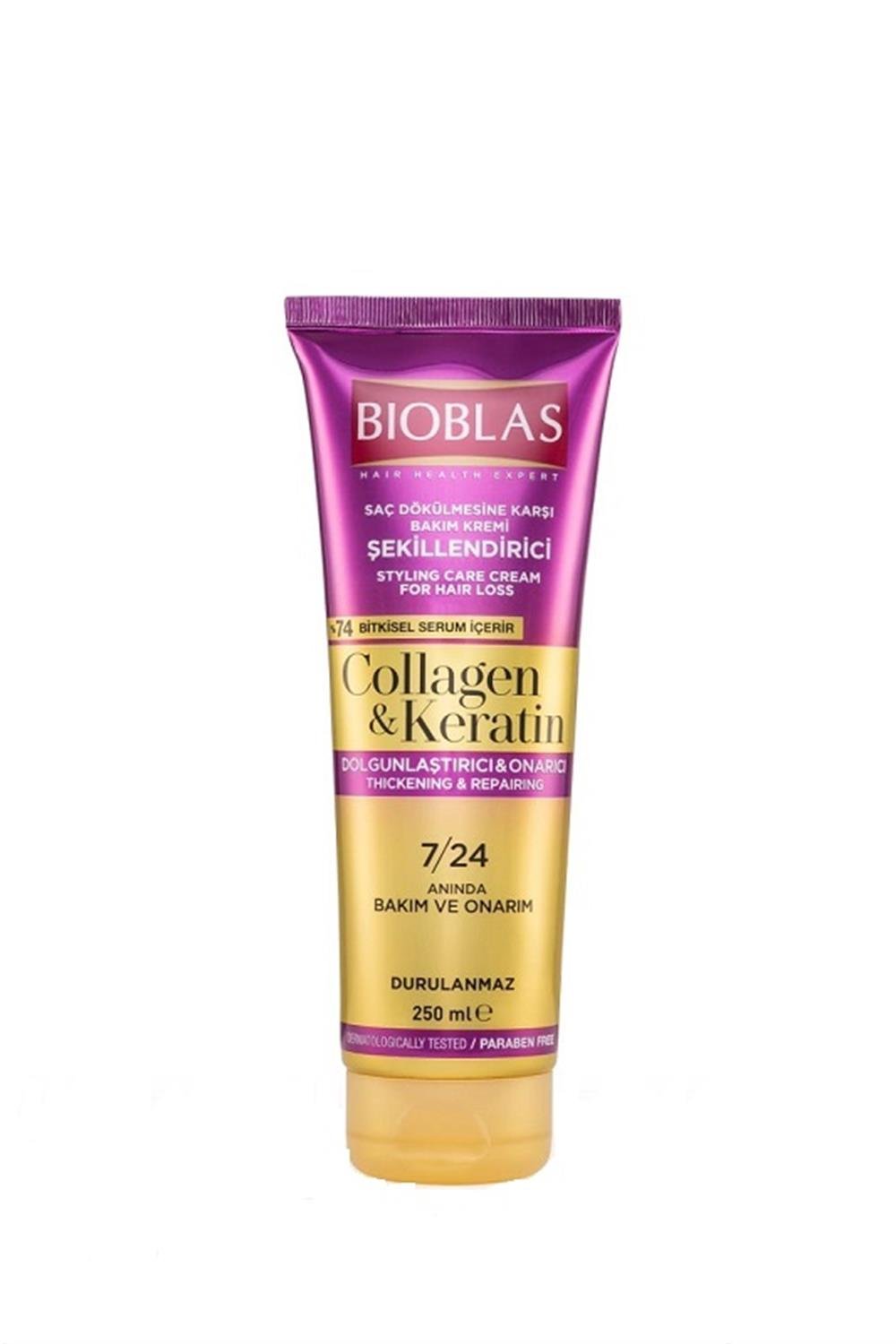 BIOBLAS SAC SEKILLENDIRICI KOLAJEN&KERATIN 250 ML