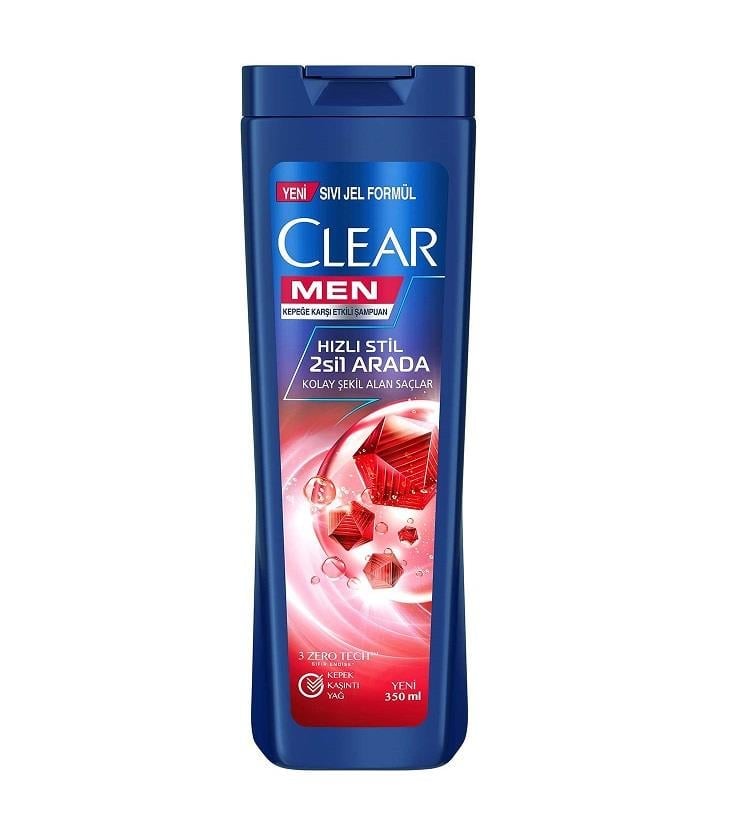 CLEAR SAMPUAN MEN HIZLI STIL 360 ML