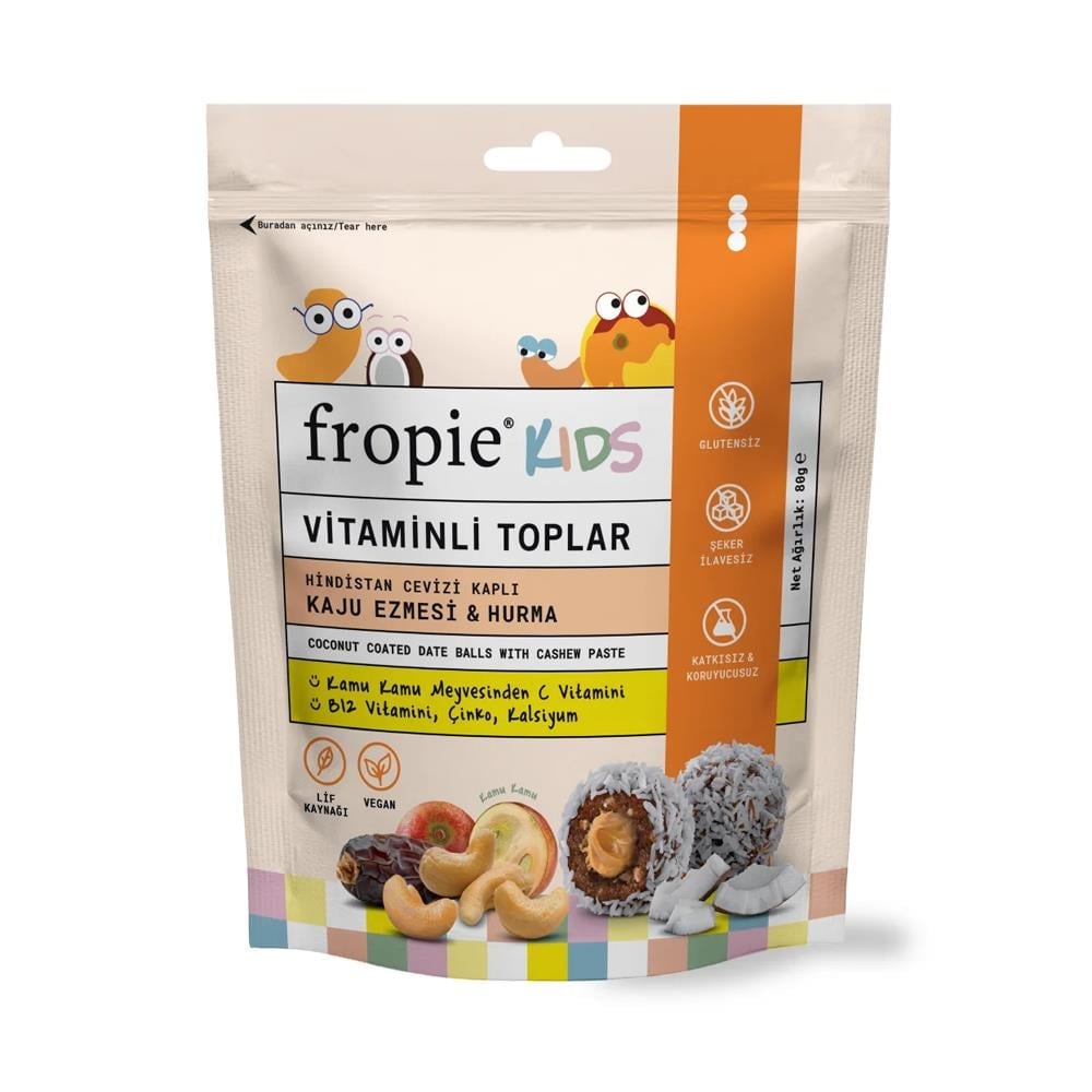 FROPIE KAJU EZMELI KIDS TOPLAR 80 GR