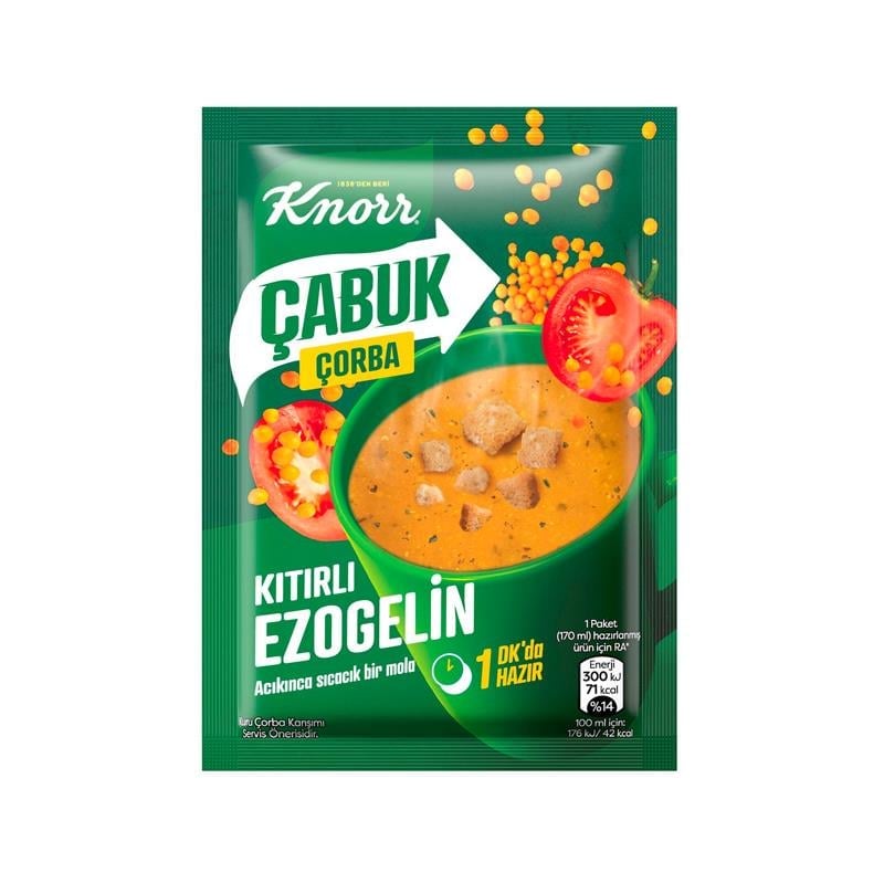 KNORR CABUK CORBA KITIRLI EZOGELIN 22 GR