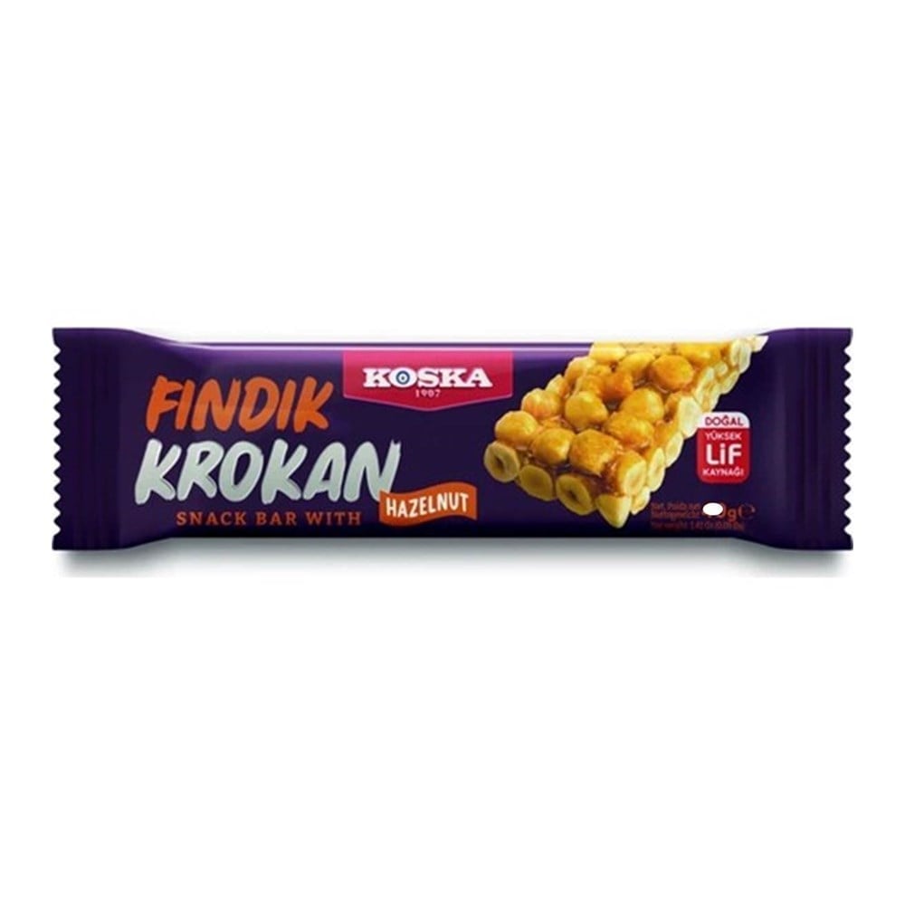 Koska Krokan Fındıklı Bar 30 Gr