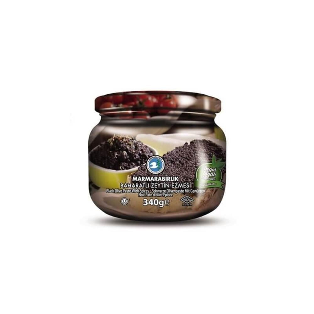 M.BIRLIK ZEYTIN EZMESI BAHARATLI 340 GR