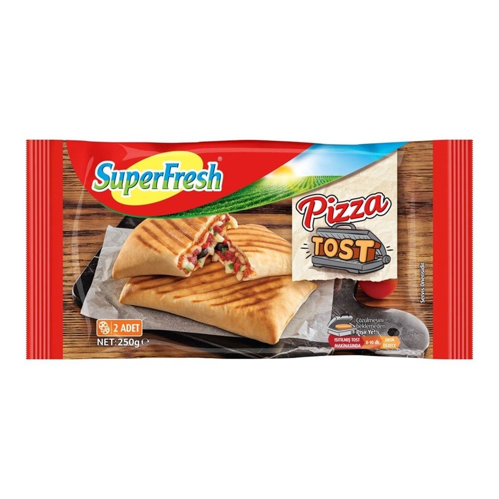 Superfresh Pizza Tost 250 Gr