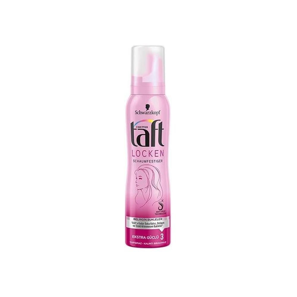 Taft Saç Köpüğü Curflex Extra Güçlü 150 Ml