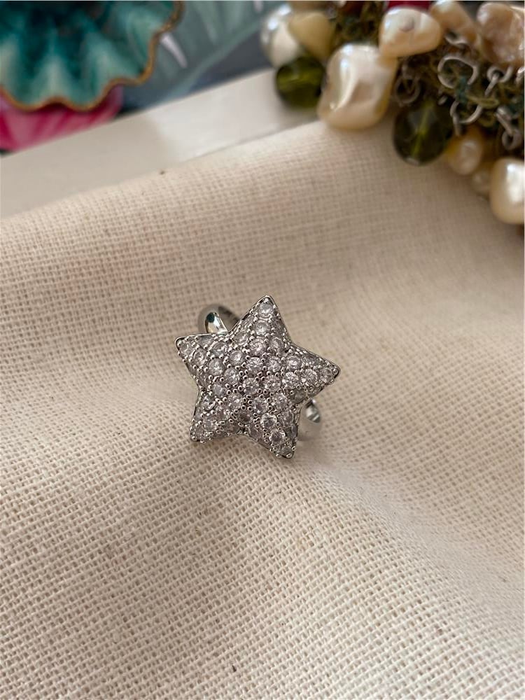 Ayarlanabilir Star Silver Yüzük