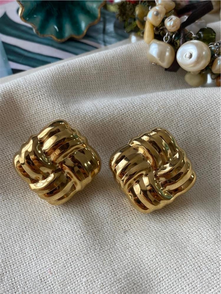 Çelik Gold Hailey Küpe