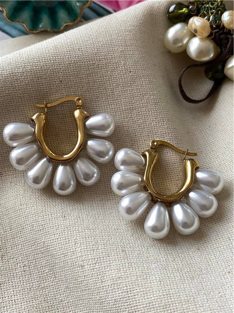 Çelik İnci Tasarım Vintage Küpe