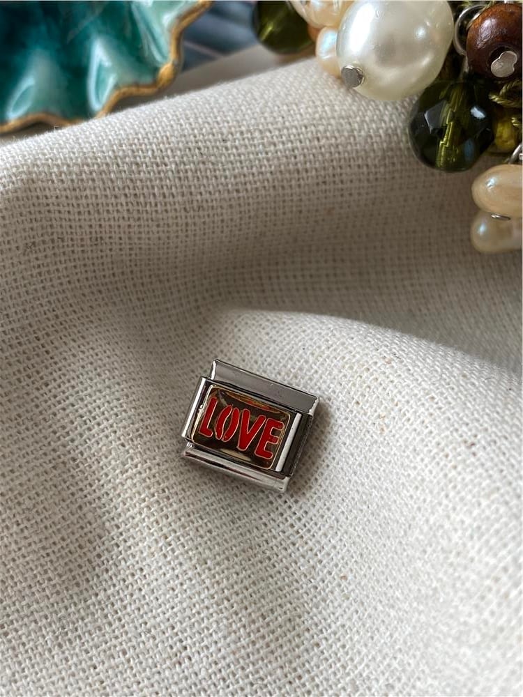 Çelik Love İtalyan Charm 