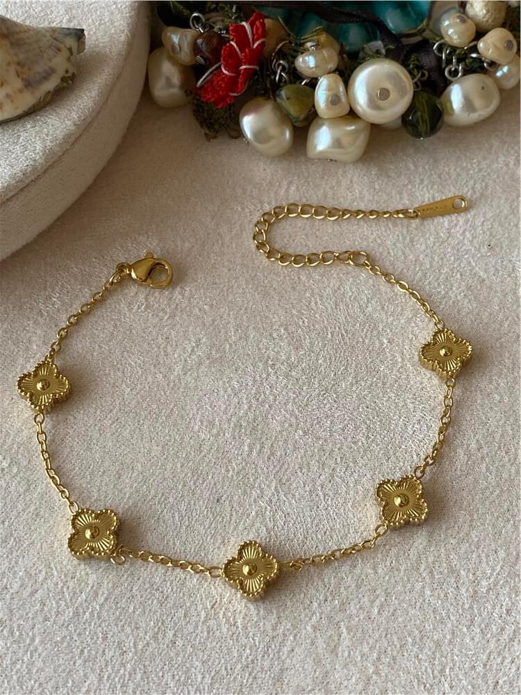 Çelik Mini Cleef Bileklik