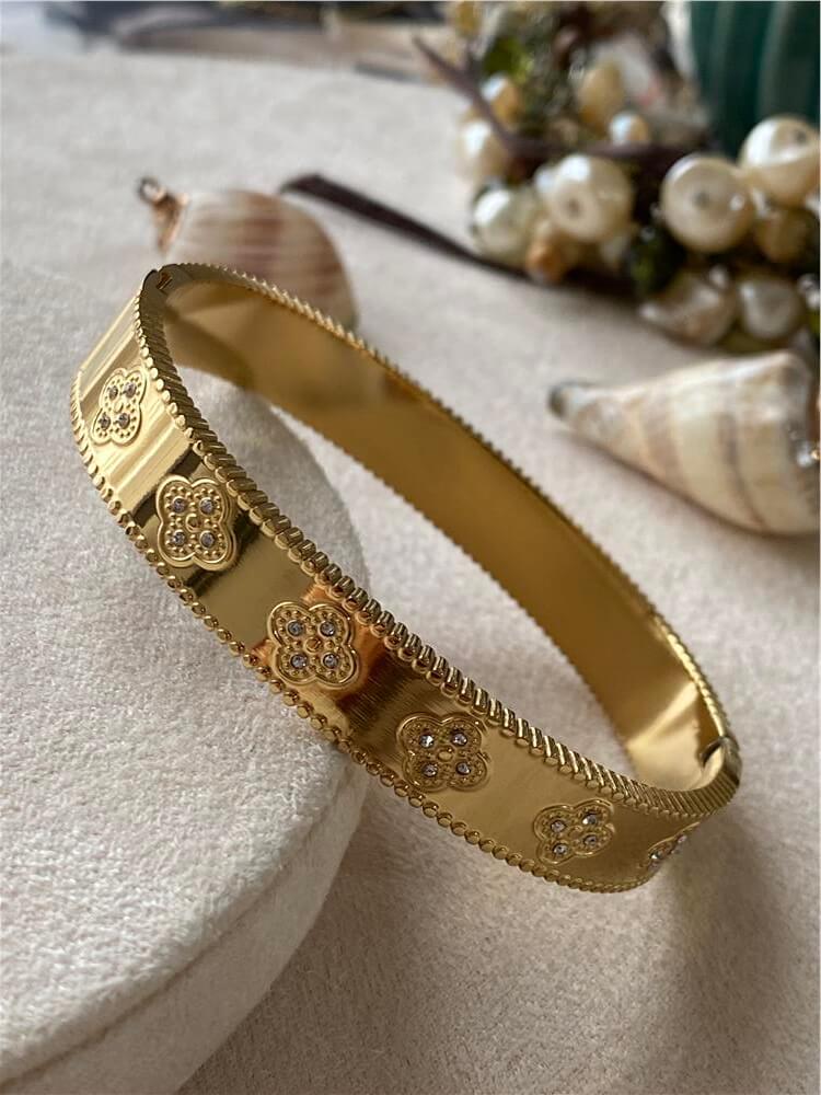 Çelik Taşlı Cleef Baskı Kelepçe