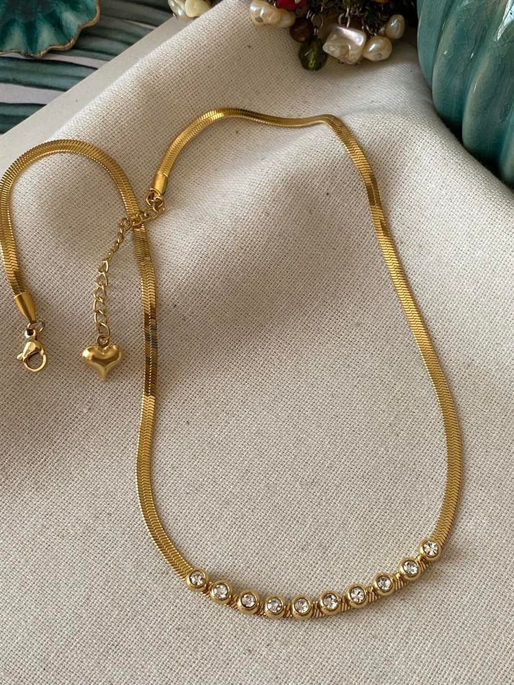 Steel Vera Necklace
