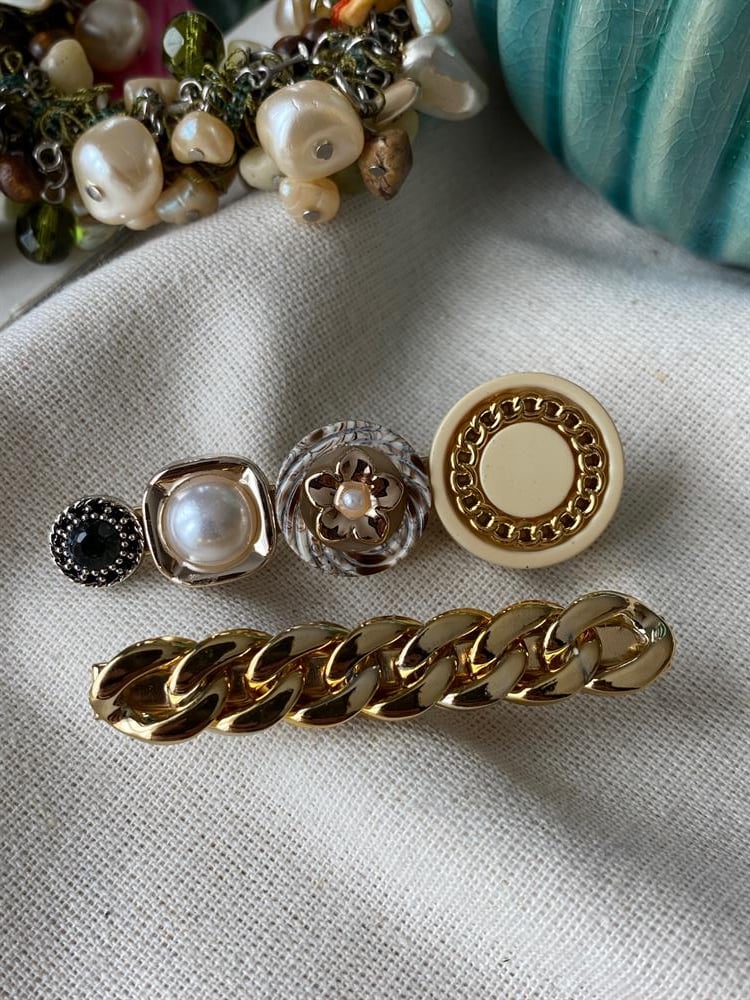 Chain&Circles İkili Set Toka