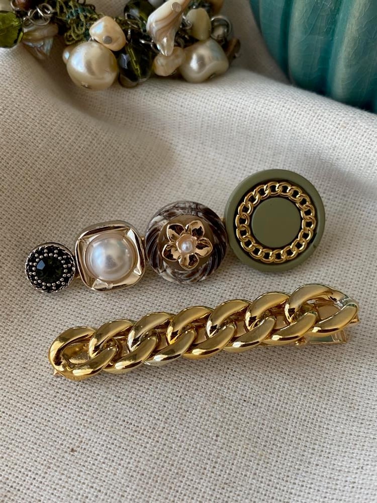 Chain&Circles İkili Set Toka