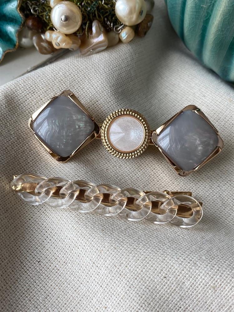 Chain&Plate İkili Set Toka