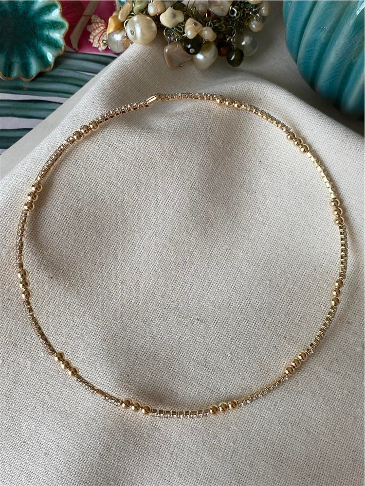 Dorikalı Suyolu Choker Kolye