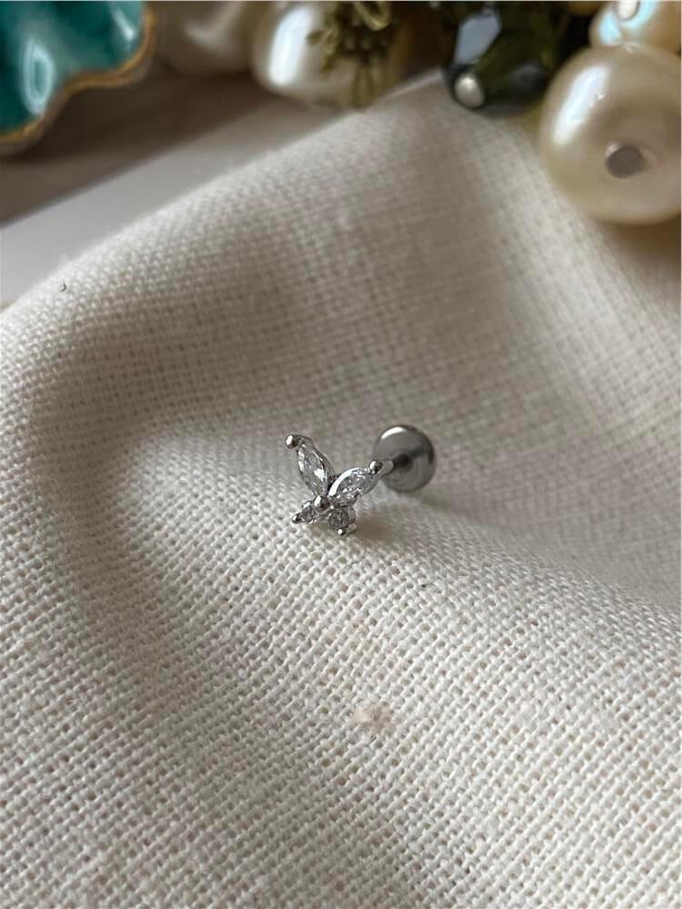 Işıltılı Kelebek Piercing
