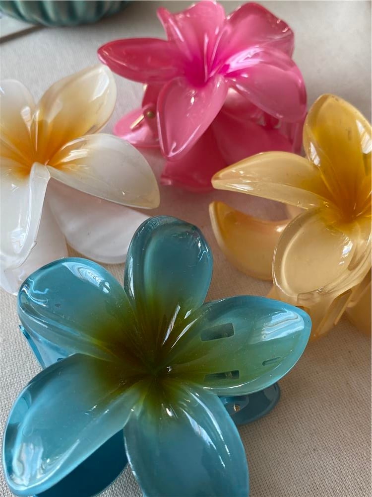 Lotus Çiçek Toka 7 cm