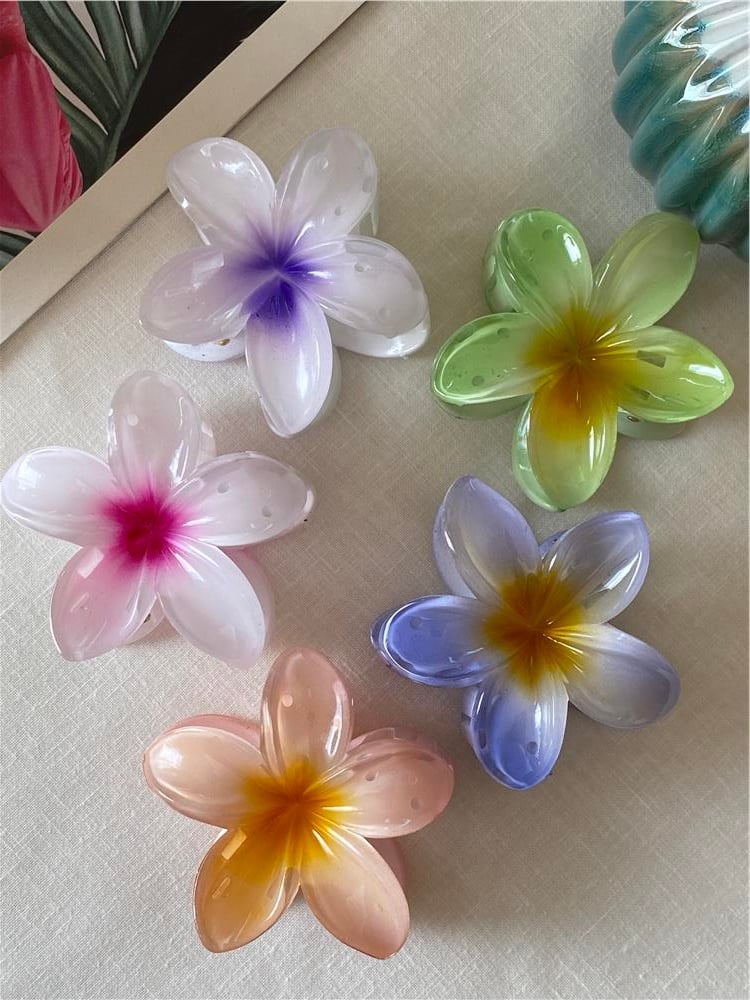 Lotus Çiçek Toka 8 cm