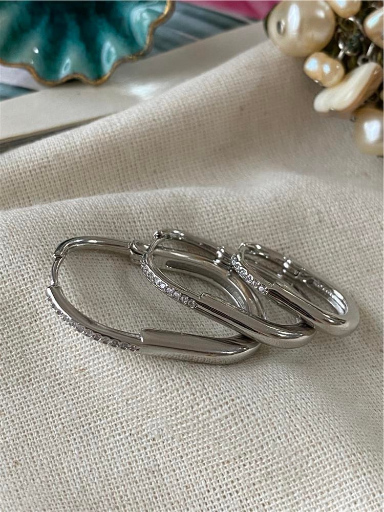 Özel Seri Üçlü Cherish Küpe