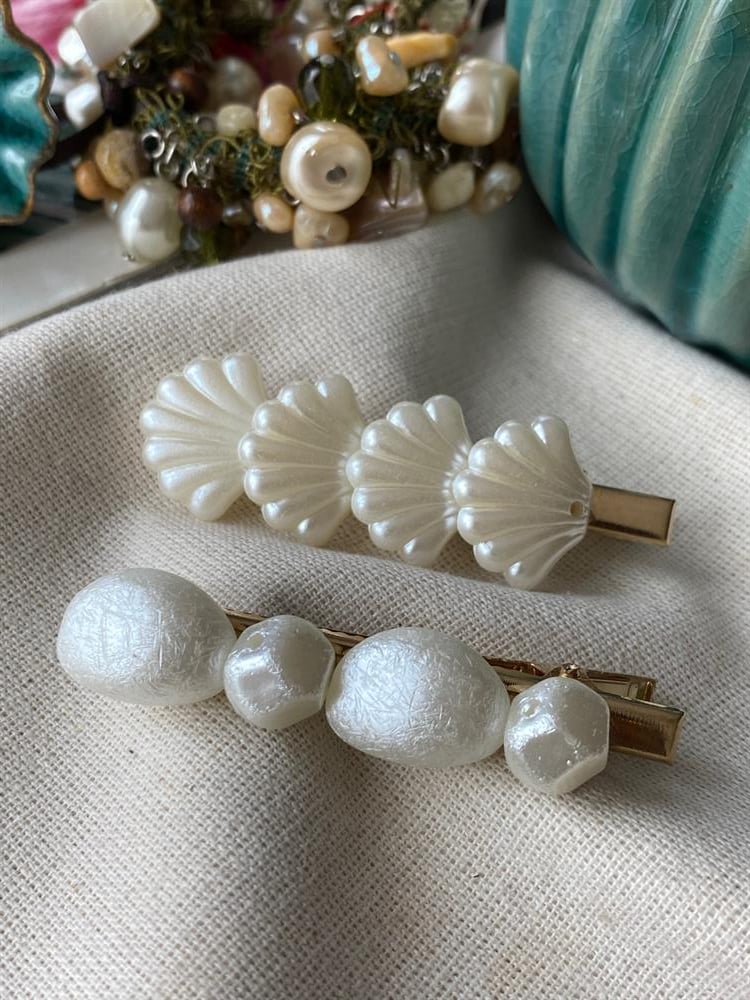 Pearl&Shell İkili Set Toka