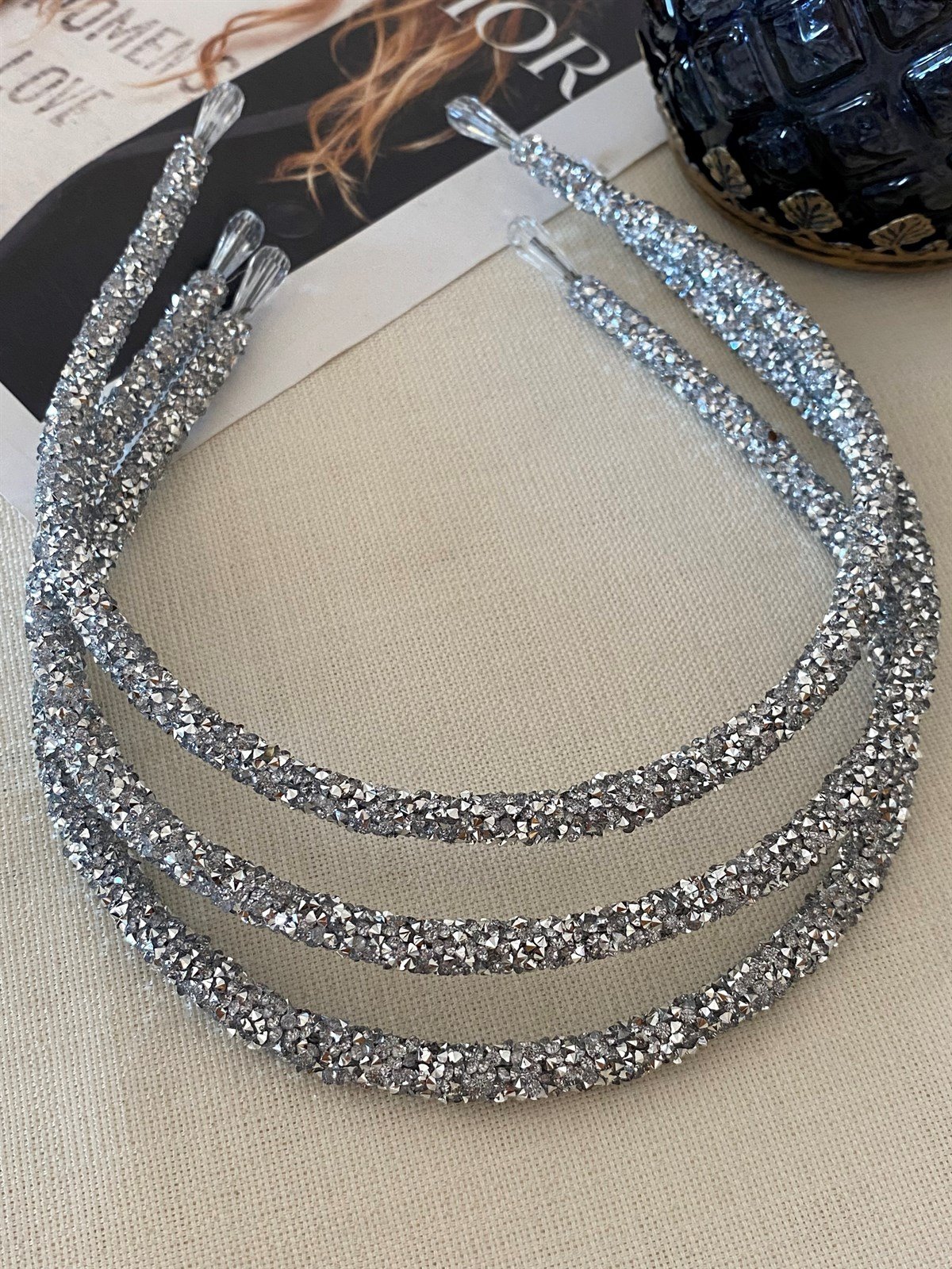 Silver Parıltılı  Taç