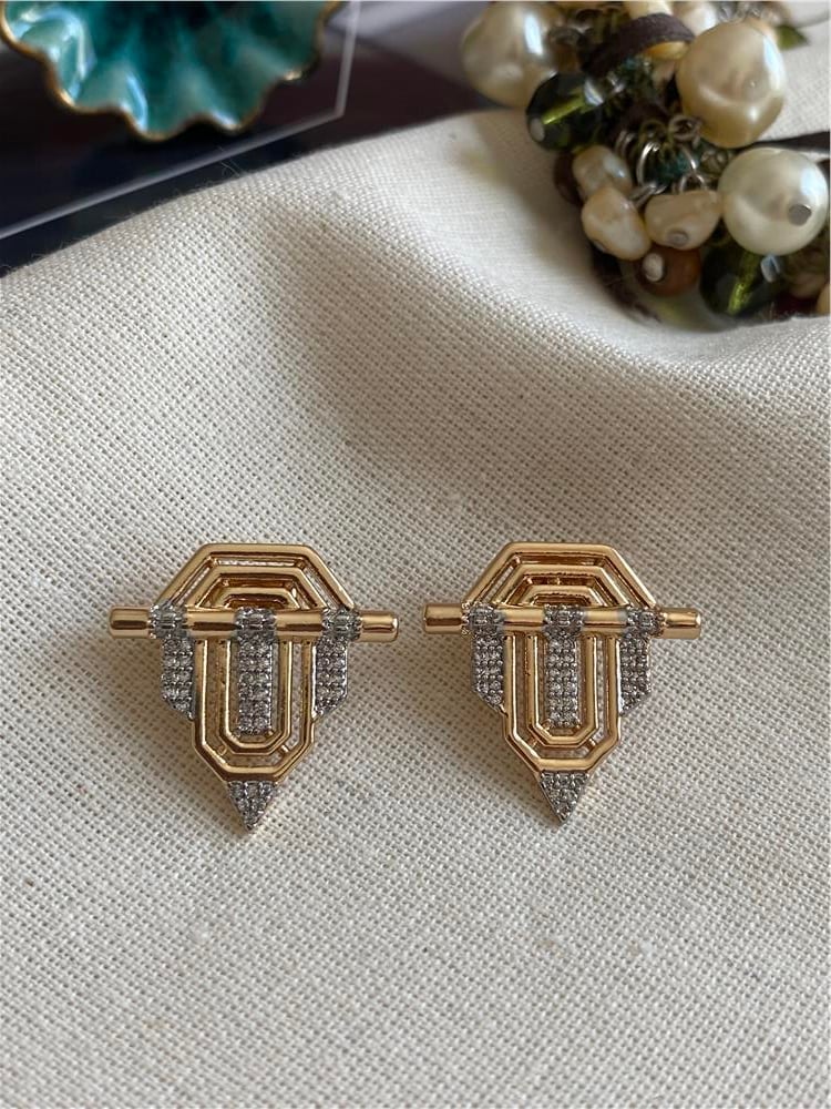 Silver Taşlı Serenay Küpe