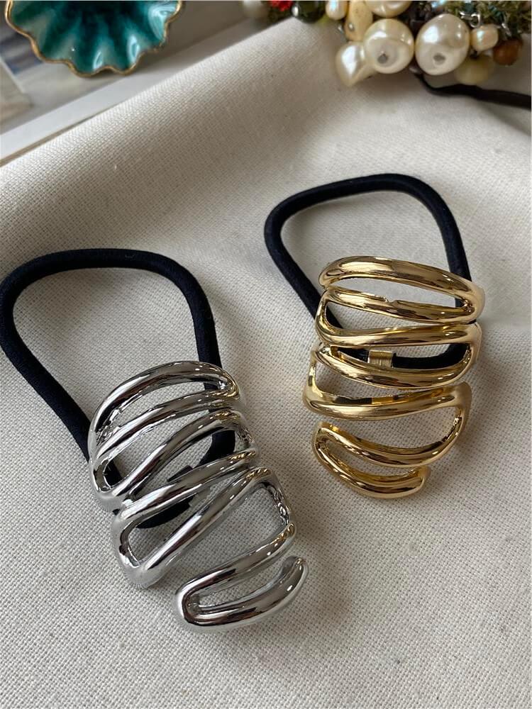 Spiral Plakalı Lastik Toka