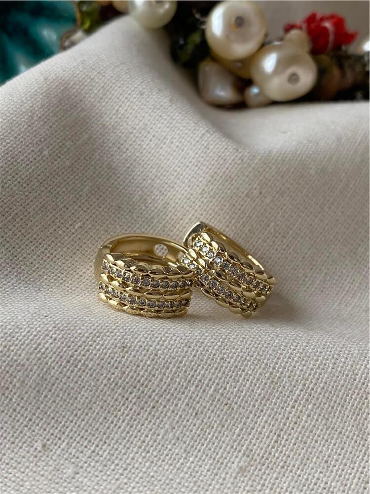 VIP 14K Boss Küpe