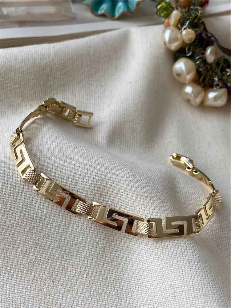 VIP 14K Labirent Tasarım Bileklik