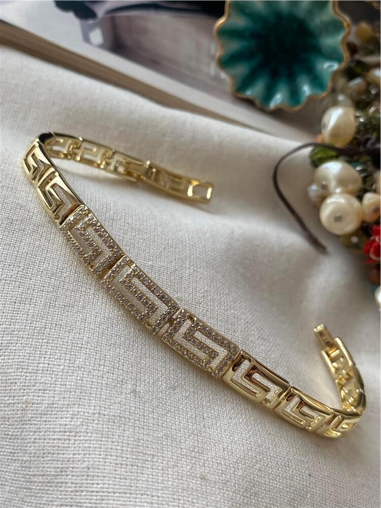 VIP 14K Maze Bileklik