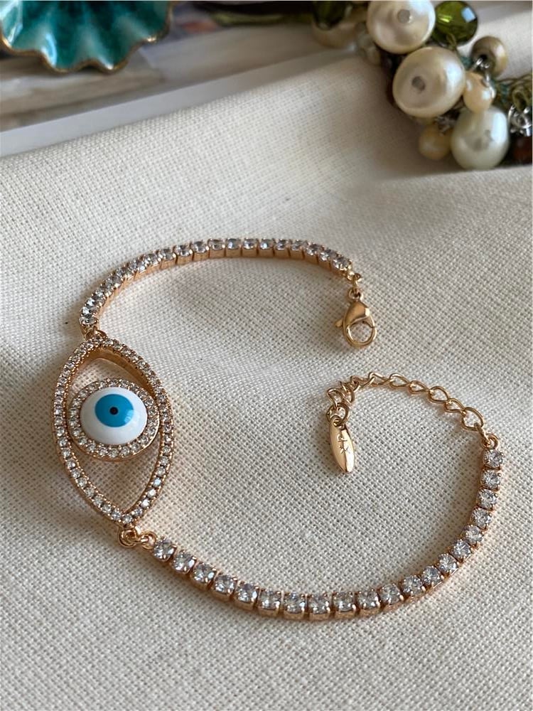 VIP Big Evil Eye Suyolu Bileklik
