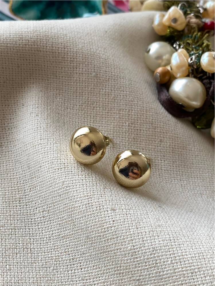 VIP Button Küpe