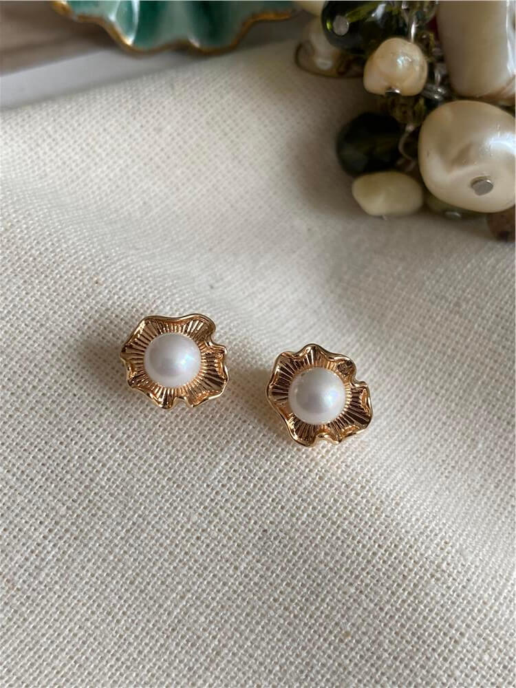 VIP Pearl Flower Küpe