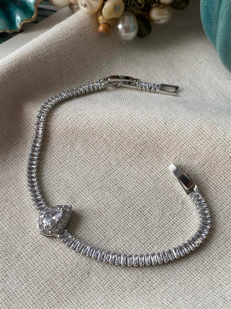 Zirconium Damla Suyolu Bileklik