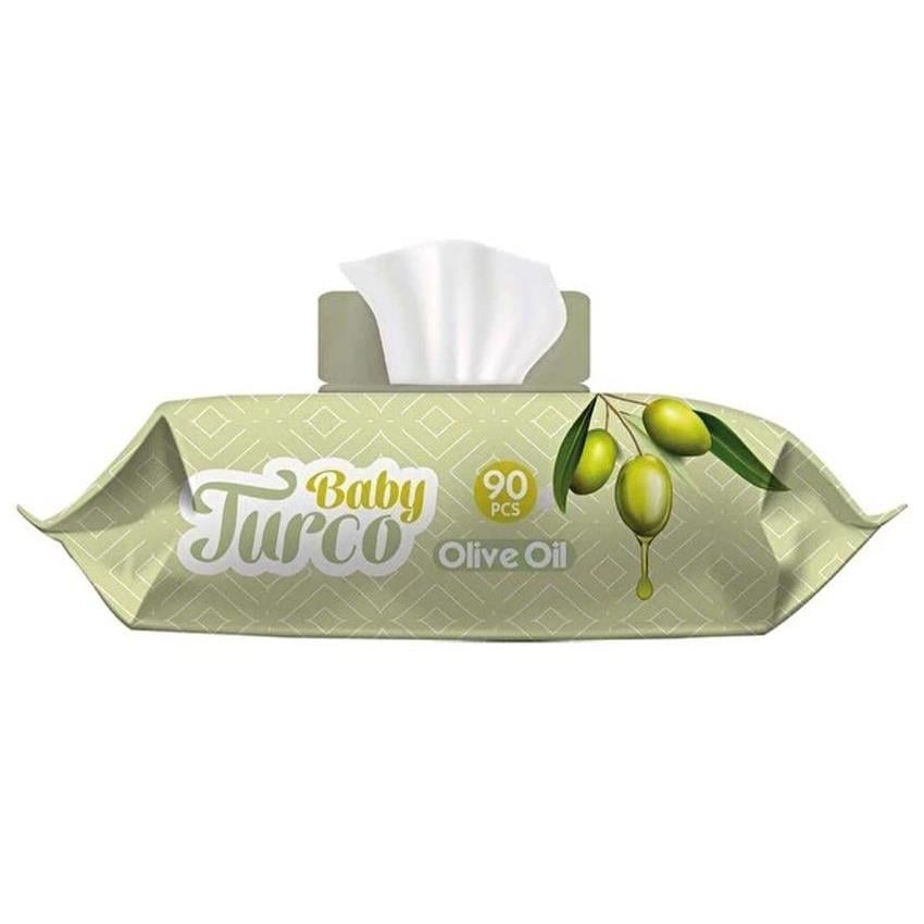 BABY TURCO ISLAK HAVLU ZEYTİNYAĞLI 90 LI