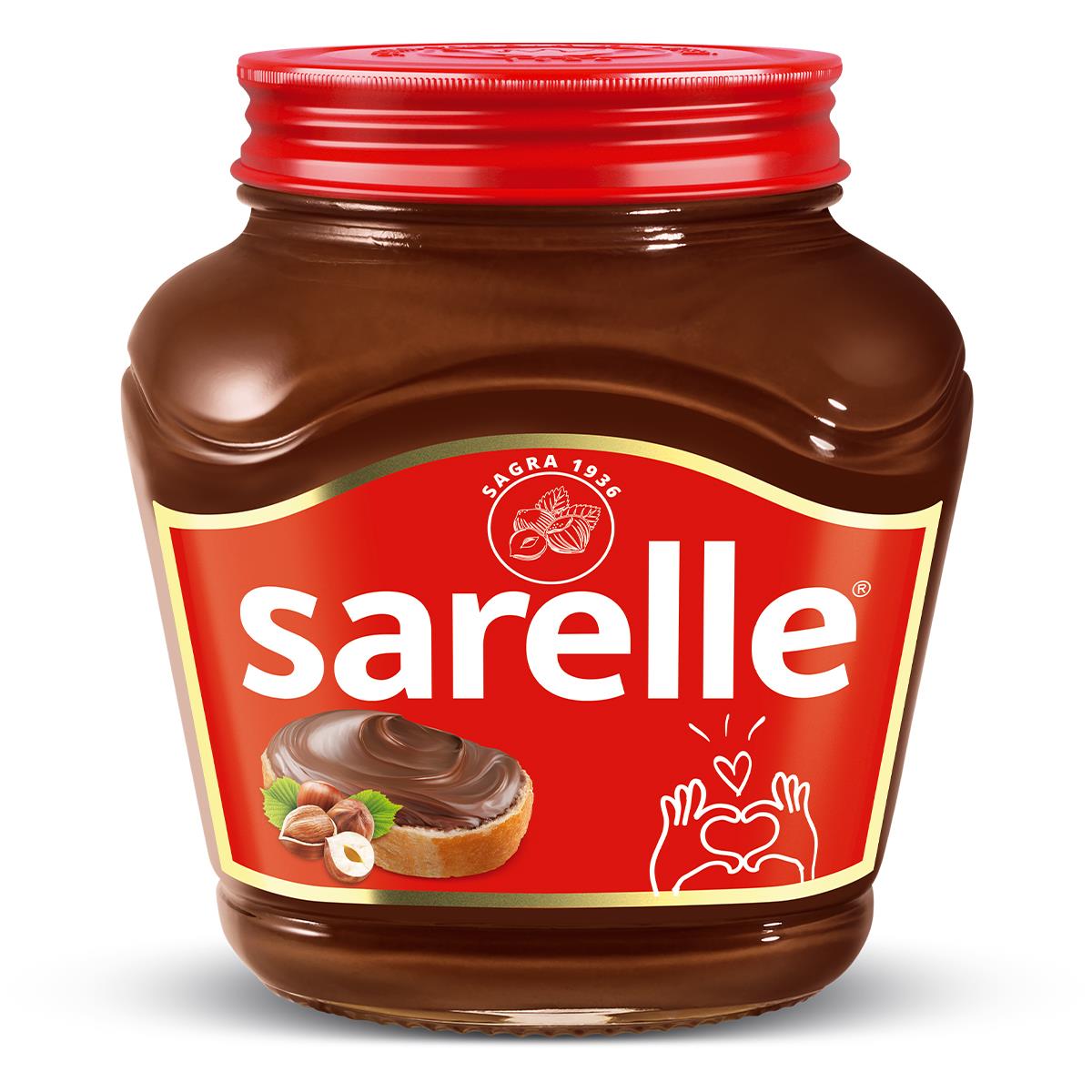 Sarelle 700g Kakao Fındık Kreması Cam