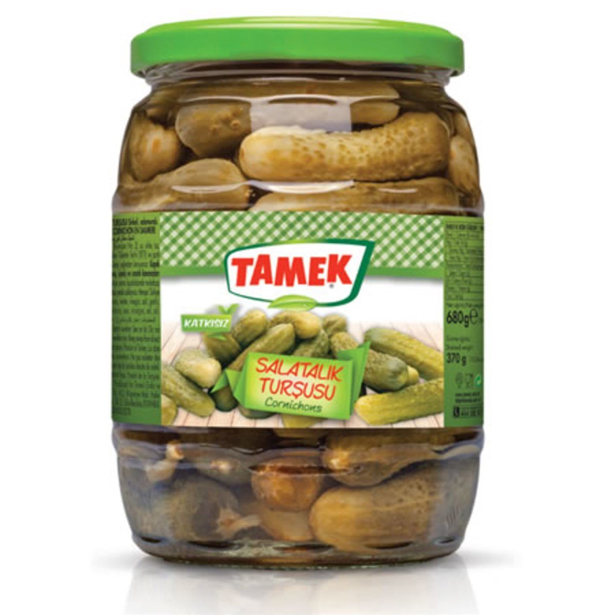 Tamek Taze Fasulye 680ml Cam Konserve