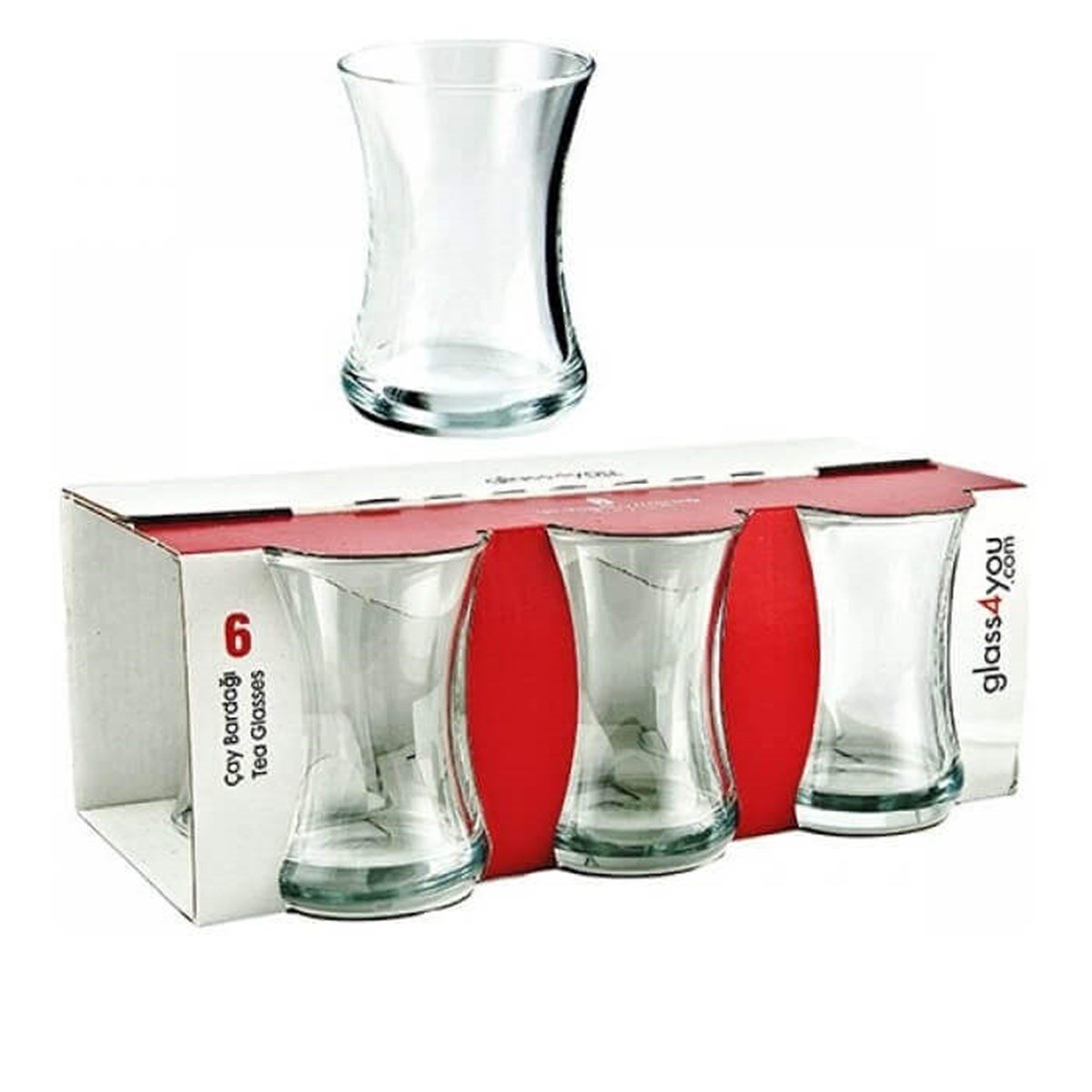 PASABAHÇE 42361 HEYBELI BARDAGI 6 LI