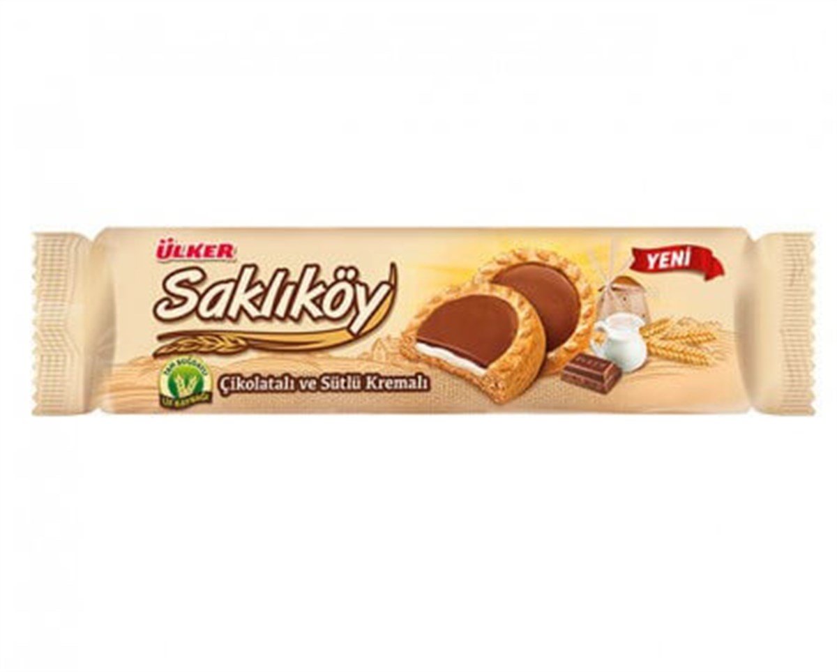 ÜLKER SAKLIKÖY ÇIKOLATALI VE SÜTLÜ KREMALI 1001*24