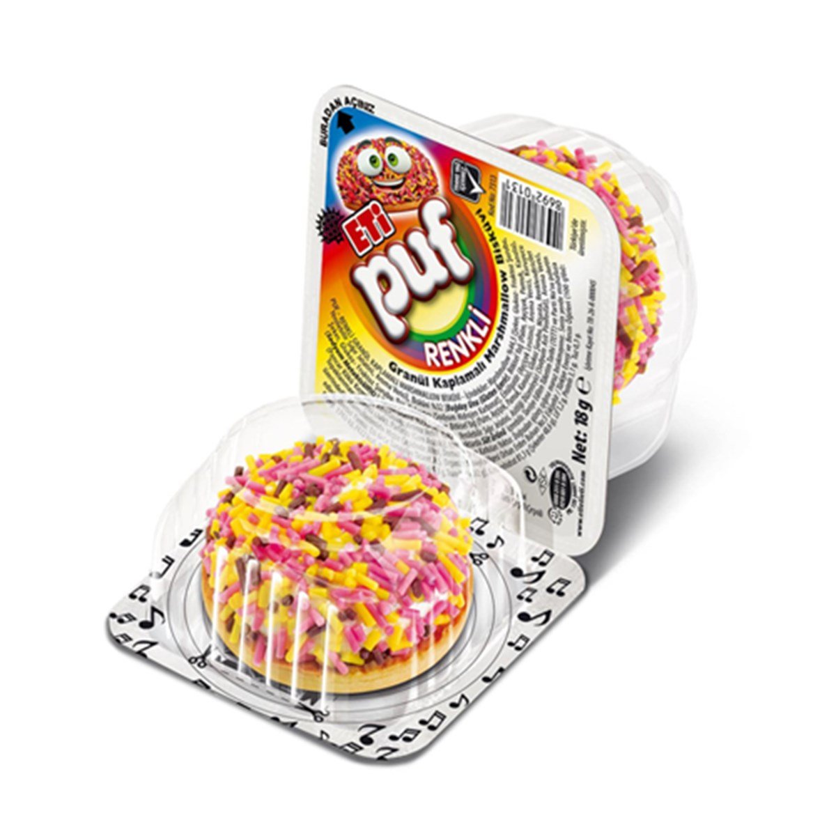 ETI PUF RENKLI 18 GR KL 1*48