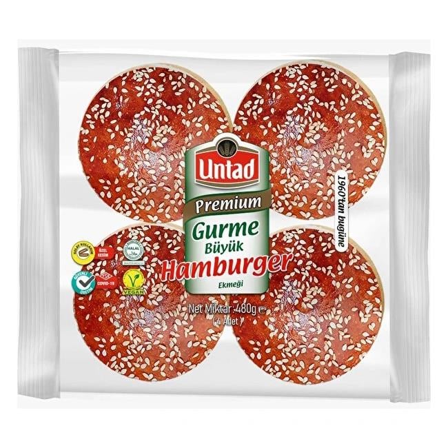 UNTAD PREM.GURME BÜYÜK HAMBURGER 480GR