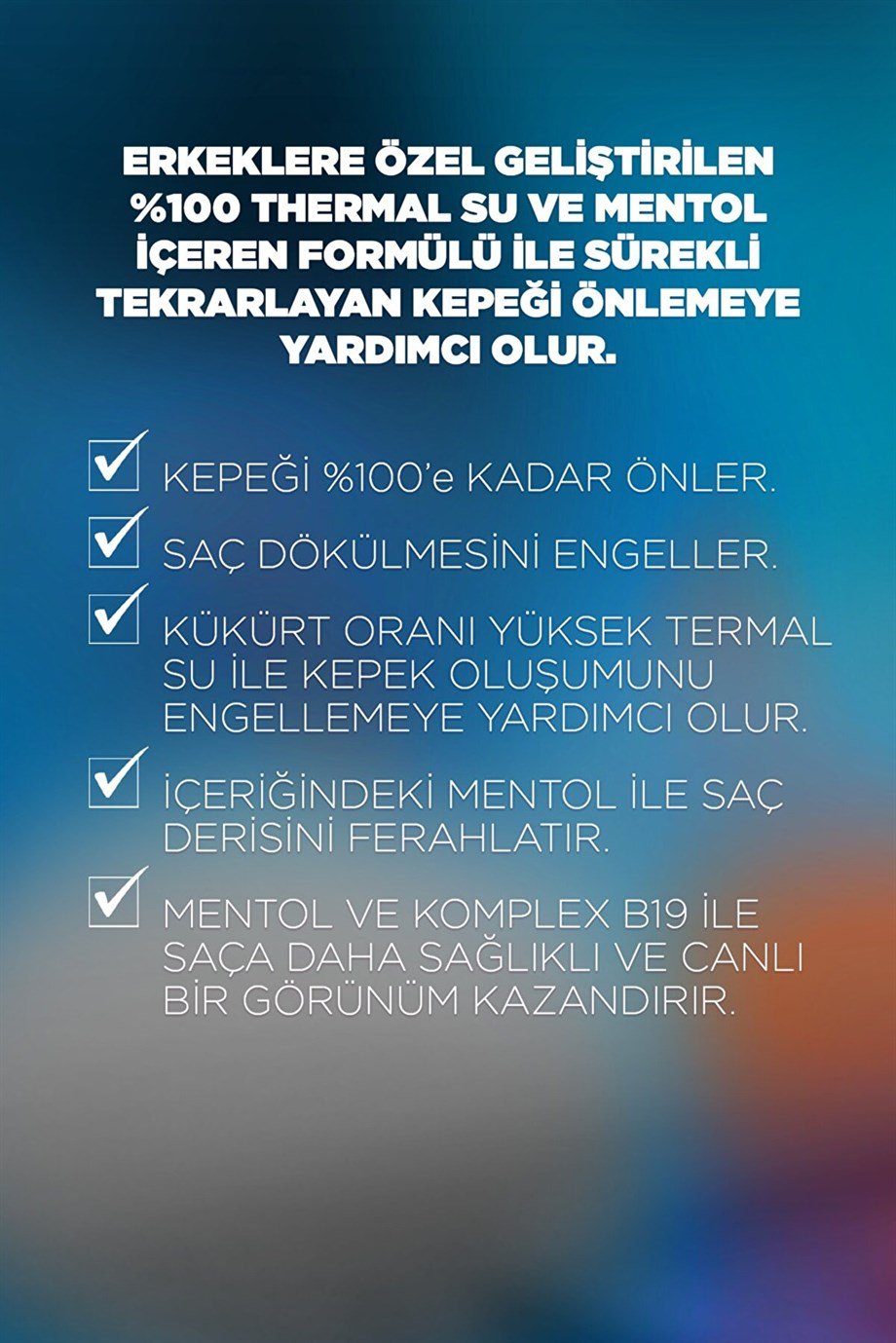 Bioblas - Bioblas Thermal Expert Men Kepek & Saç Dökülmesine Karşı Şampuan 360 Ml