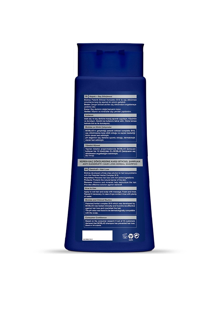 Bioblas - Bioblas Thermal Expert Men Kepek & Saç Dökülmesine Karşı Şampuan 360 Ml