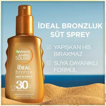 Garnier - GARNIER Ambre Solaire Ideal Bronz Losyon SPF 30