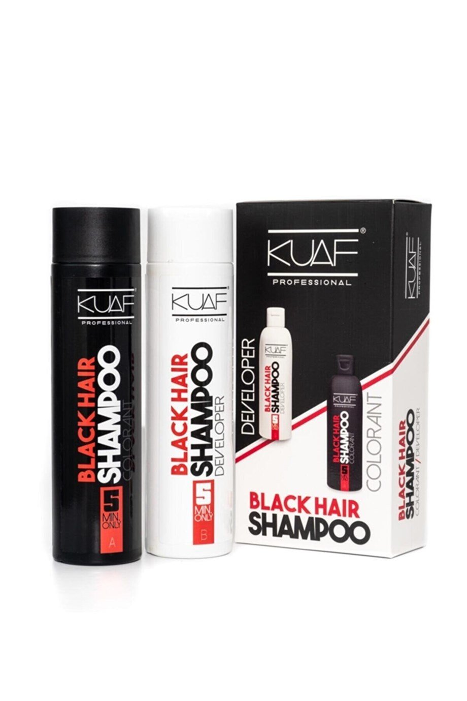 KUAF ŞAMPUAN BLACK 2*250ML