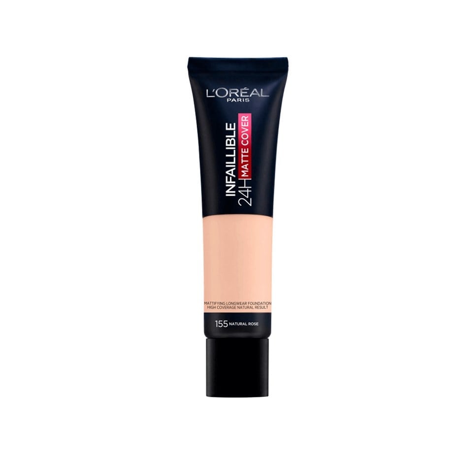 LOREAL FONDÖTEN MATTE COVER 155 NATUREL ROSE