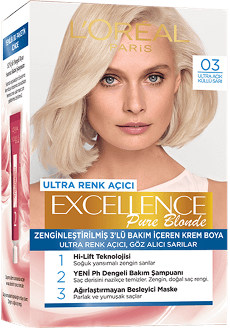 L'Oreal - Loreal Paris Excellence Pure Blonde Saç Boyası Serisi