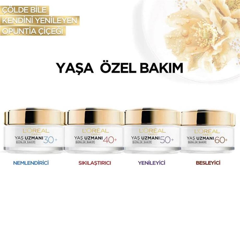 Loreal Paris - LOREAL SKIN YAŞLILIK KARŞITI +60 GKF20 GÜNDÜZ KREMİ